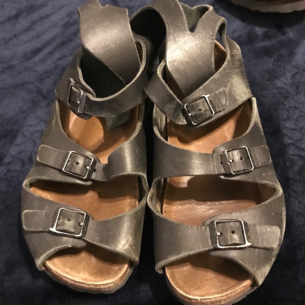 Birkenstock Athen Gladiator Sandals.